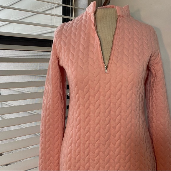 Quilted Sweatshirt Dress - Picture 2 of 8